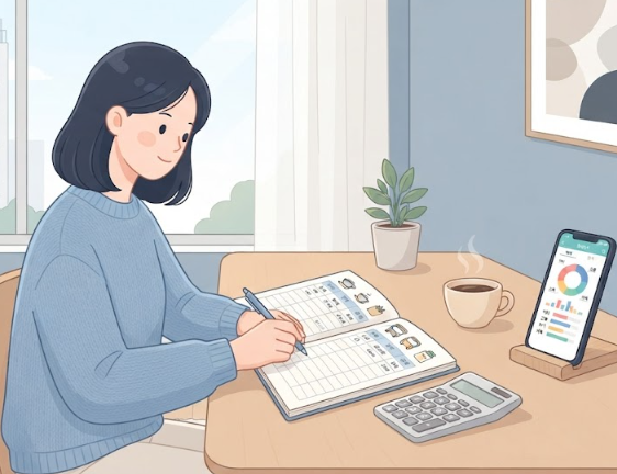 가계부를 오래 쓰는 사람들의 공통된 기록 습관