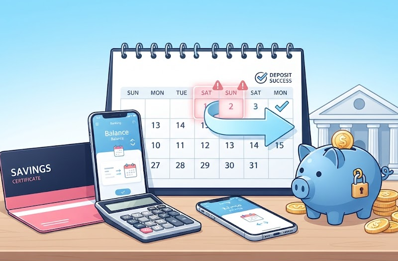 적금 만기일이 공휴일이면 언제 받을까? 주말·휴일 만기 처리 방법